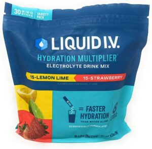 Sobres de mezcla en polvo para bebida hidratante multivitamínica variedad