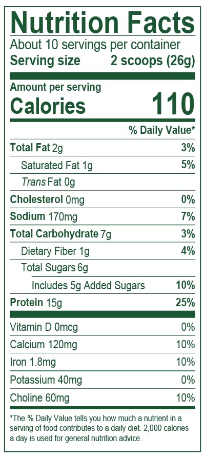 Mezclado smoothie con Vega Protein Made Simple vainilla