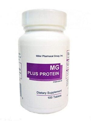Mg Plus Protein Miller frasco y etiqueta
