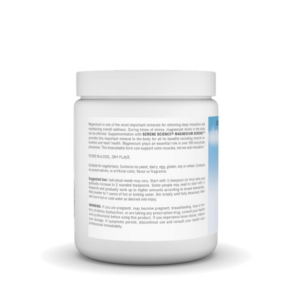 Frasco de magnesio Serene 17.6 onzas