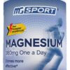 Frente de la botella MgSport magnesio