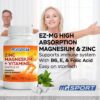 Cápsula vegetal magnésio y zinc