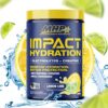 Etiqueta lateral de MHP Impact Hydration