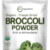 Frente del frasco Micro Ingredients Polvo de brócoli