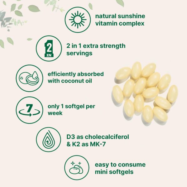 Micro Ingredients cápsulas con aceite coco virgen para huesos