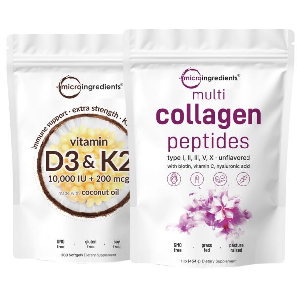 Frasco Micro Ingredients D3 K2