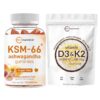 Frente del kit Micro Ingredients D3 y K2 con gomitas