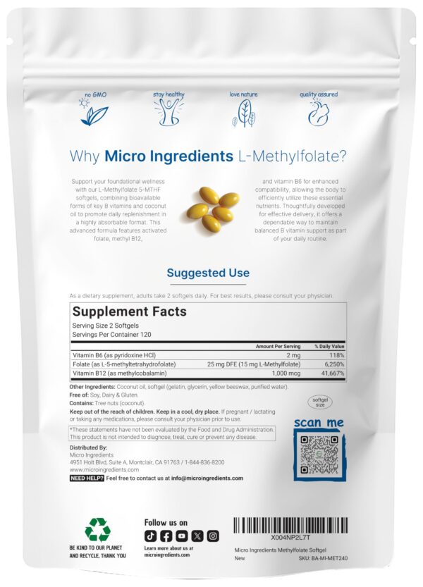 Etiqueta 5-MTHF con B6 y B12 metilados