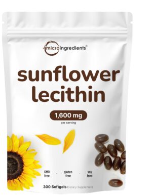 Lecitina de girasol Micro Ingredients etiqueta frontal