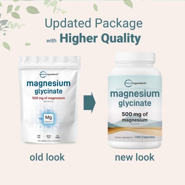 Version 1.0.0 Etiqueta del producto Magnesium Glycinate 500 mg