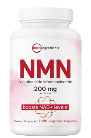 Version 1.0.0 Frasco de NMN Micro Ingredients 200 mg