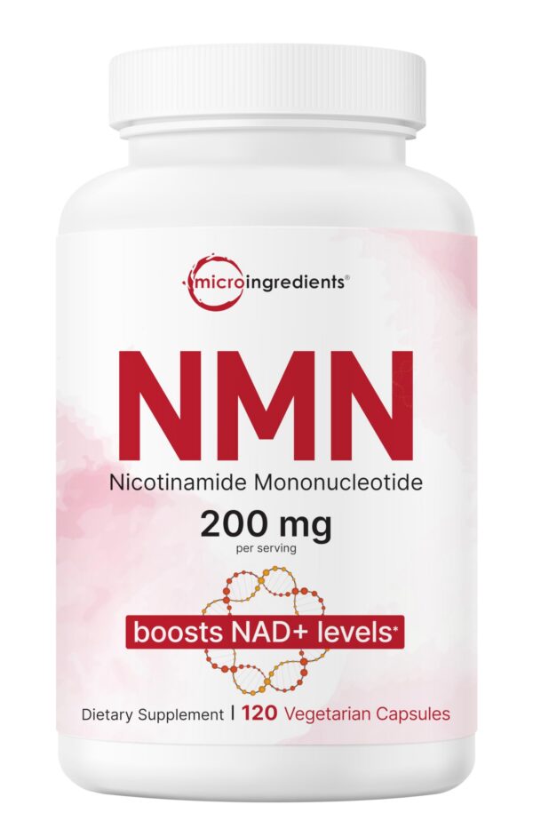 Frasco de NMN Micro Ingredients 200 mg
