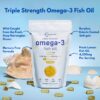 Cápsulas blandas Omega-3 en frasco