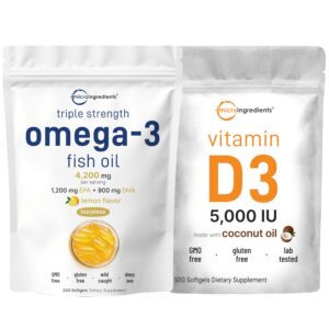 Version 1.0.0 Micro Ingredients Omega-3 y D3 frente