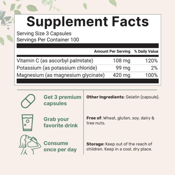 Etiqueta lateral del frasco