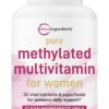 Botella de Micro Ingredients Pure Methylated Multivitamin para Mujeres