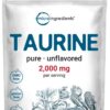 Envase de taurina Micro Ingredients en 1 kg
