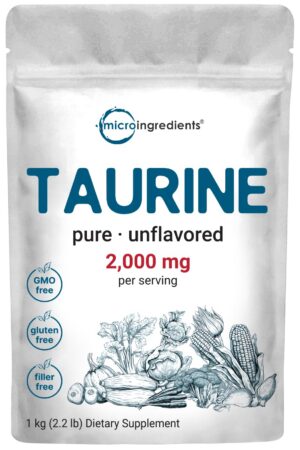 Version 1.0.0 Envase de taurina Micro Ingredients en 1 kg