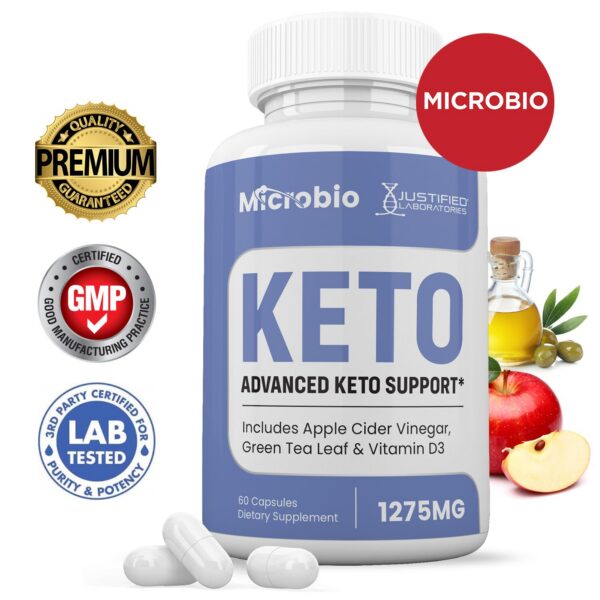 Etiqueta Microbio Keto ACV
