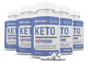 Frasco de Microbio Keto ACV Extreme