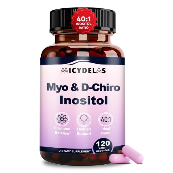 Frasco de MICYDELAS Myo-Inositol y D-Chiro Inositol