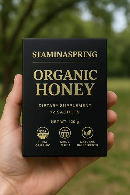 Miel New Stamina Spring sabor natural en sobres