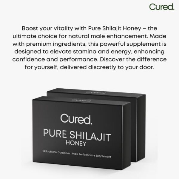 Miel pura Shilajit Cured en cucharada