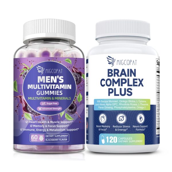 Frente del producto Migcopat para hombres