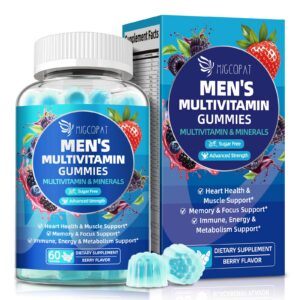 Frontal de envase Migcopat multivitamínico para hombres