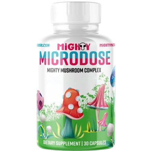 Mighty Microdose suplemento cognitivo nootrópico hongos 60 cápsulas