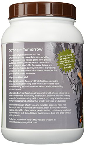 Etiqueta de Mike's Mix Recovery Drink