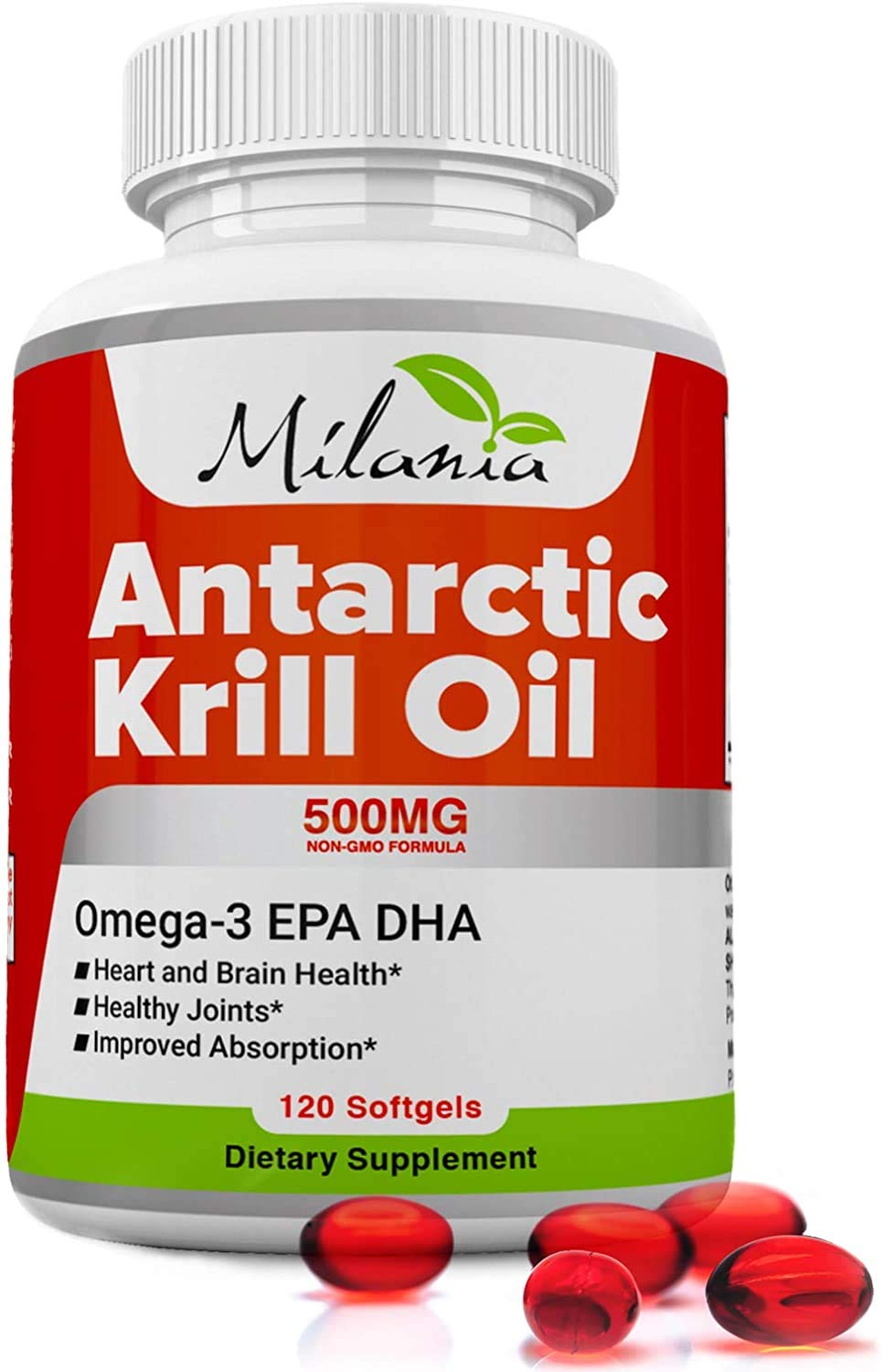 MILANIA Krill Oil, 500 mg