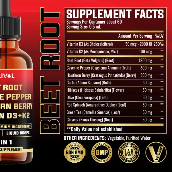 Etiqueta lateral MILIVOL 11en1 gotas