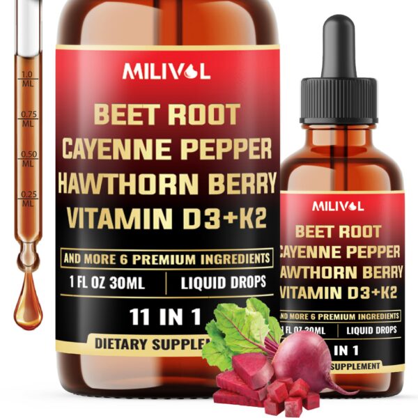 Frontal de MILIVOL 11en1 gotas de remolacha