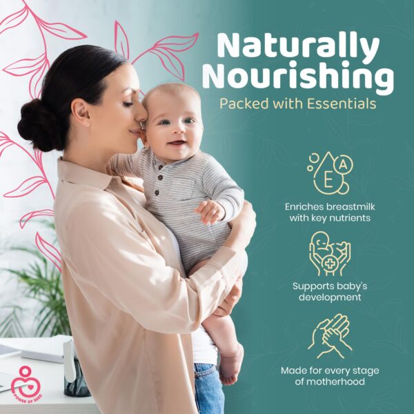 Etiqueta nutricional Milkrush Lactation