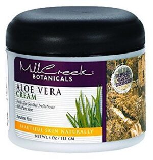 Version 1.0.0 mill creek crema aloe vera 80 por ciento envase 4 onzas