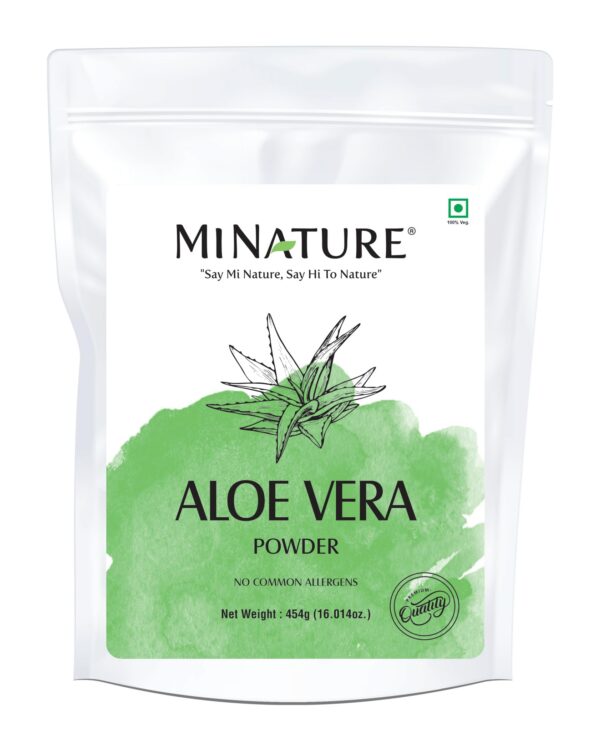 Minature polvo aloe vera paquete 454 gramos