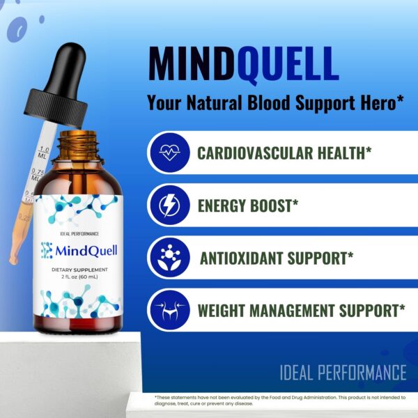 Mind Quell gotas salud integral y bienestar general