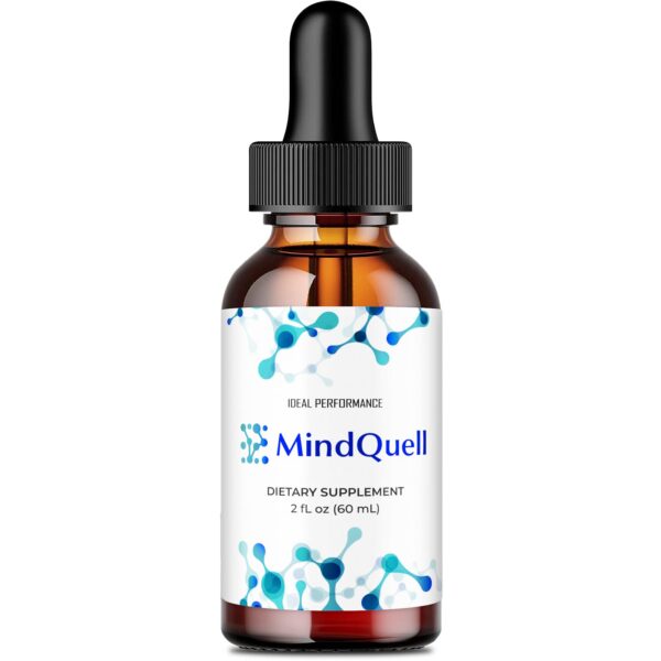Gotas Mind Quell suplemento líquido natural máxima potencia