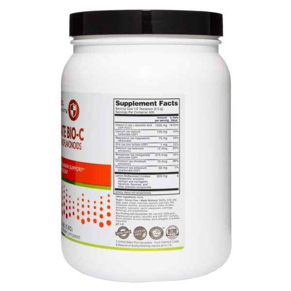 Minerales en Ascorbato Bio-C