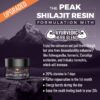 Version 1.0.0 Minerales traza y ácido fúlvico en resina Shilajit