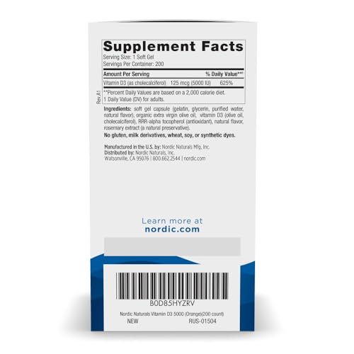 Mini capsulas blandas vitamina d3 5000 sabor naranja