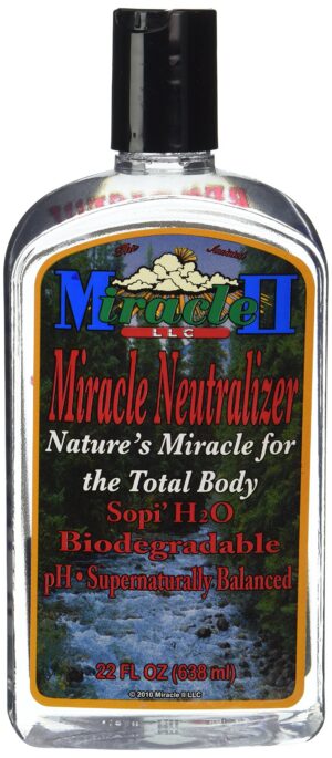 Version 1.0.0 Miracle II Neutralizador 22 oz botella para pH y detox