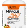 MiracleMulti Cápsulas Líquidas Multivitamínicas mostradas