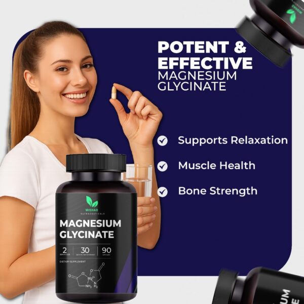 Etiqueta frontal Mishas Magnesio