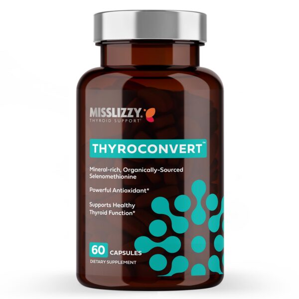 Miss Lizzy ThyroConvert etiqueta frontal