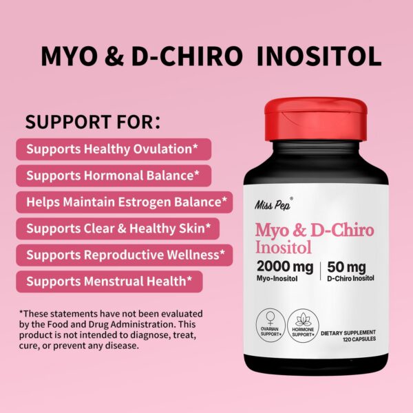Frasco MISS PEP Myo-Inositol y D-Chiro-Inositol