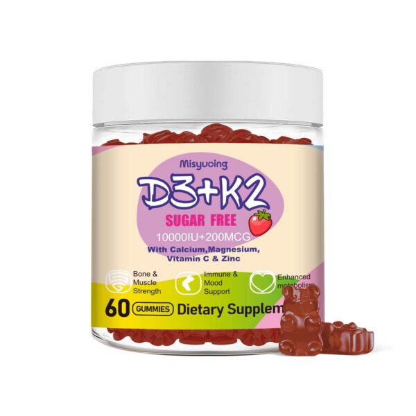 Gomitas Misyvoing D3 K2 sin azúcar frasc o