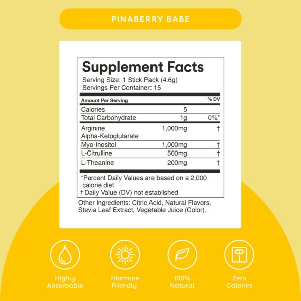 Caja y sobres del suplemento MIXHERS Focus