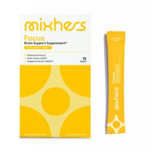 MIXHERS Focus suplemento para concentración en sobres